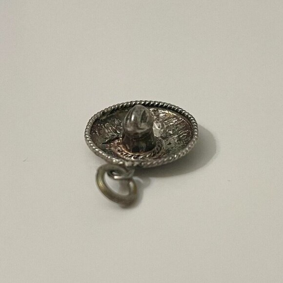 Vintage Mexico Sterling Sombrero Charm EVS - Picture 5 of 16